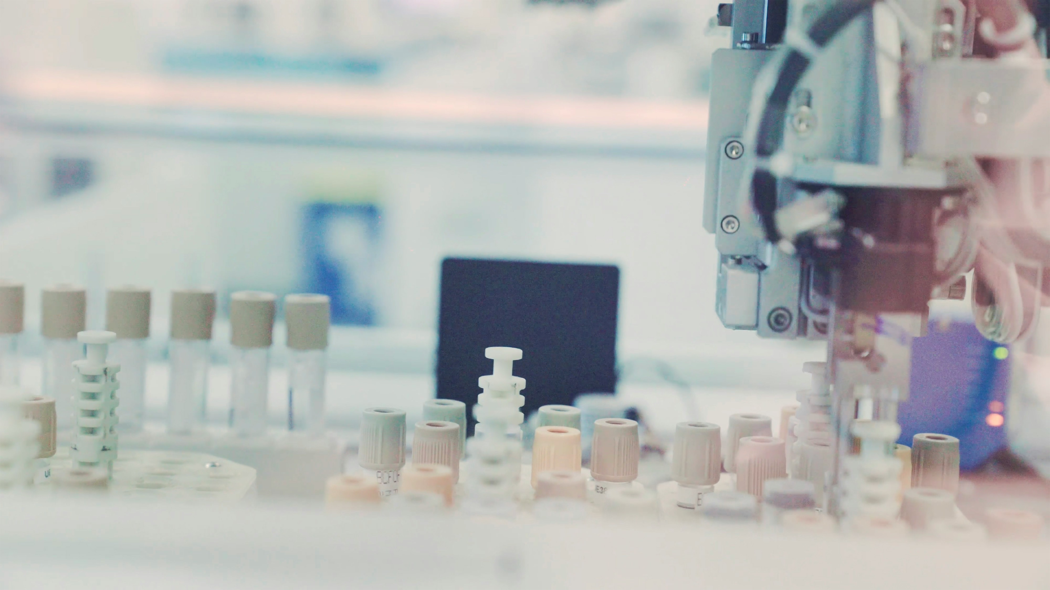 Professional laboratory team